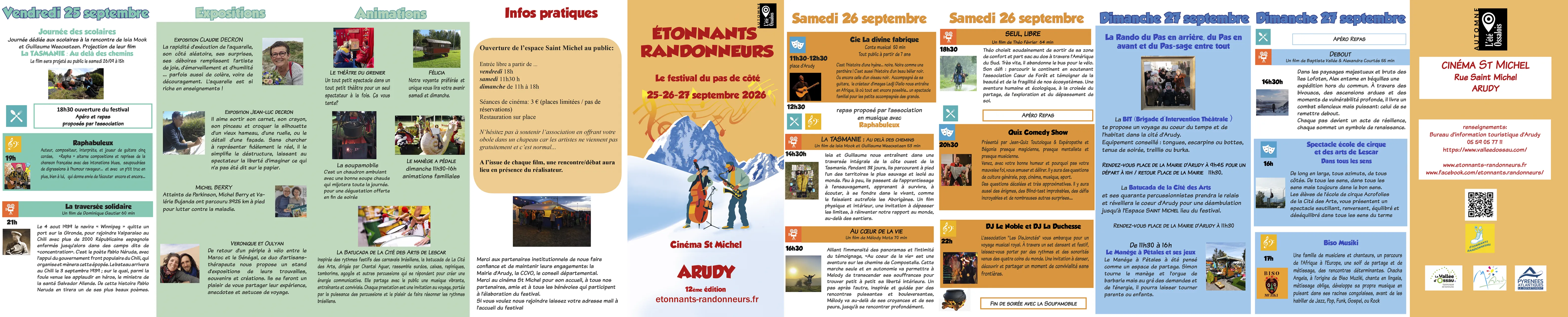 Flyer Étonnants Randonneurs