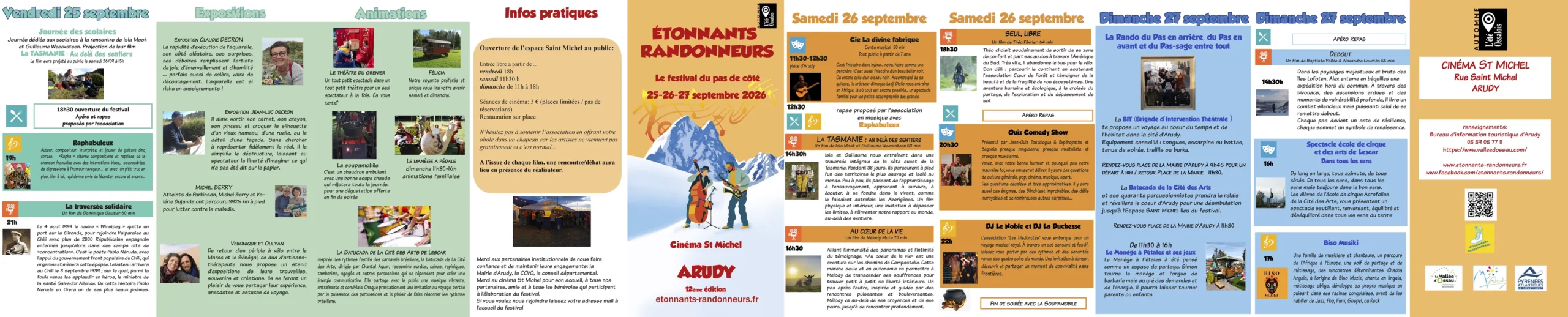 Flyer Étonnants Randonneurs